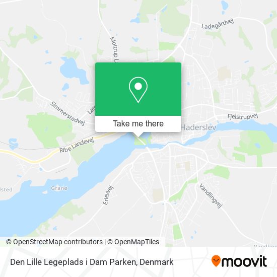 Den Lille Legeplads i Dam Parken map