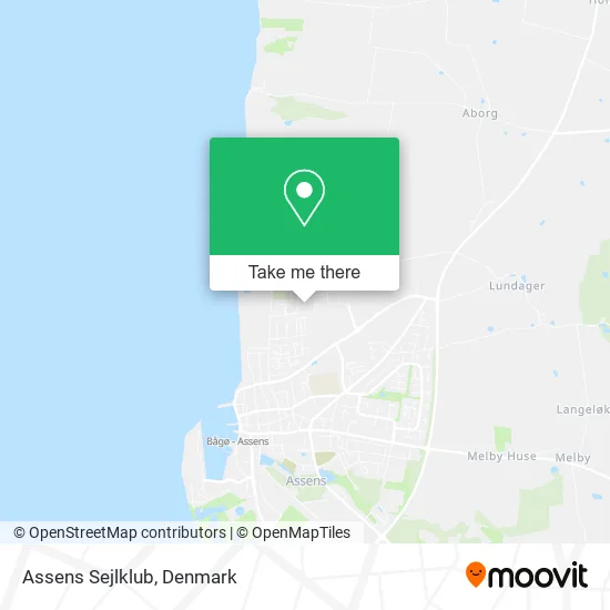 Assens Sejlklub map