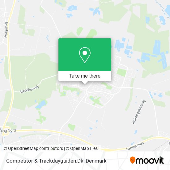 Competitor & Trackdayguiden.Dk map