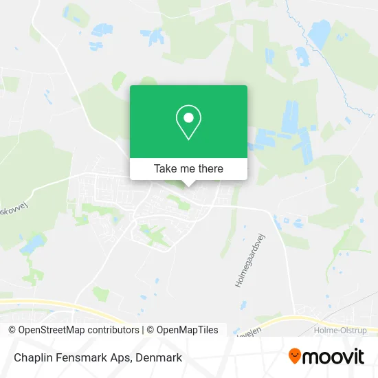 Chaplin Fensmark Aps map