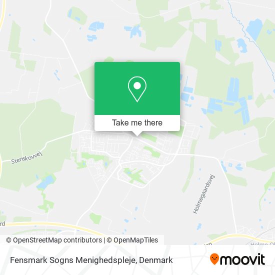 Fensmark Sogns Menighedspleje map