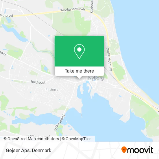 Gejser Aps map