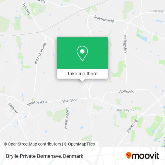 Brylle Private Børnehave map