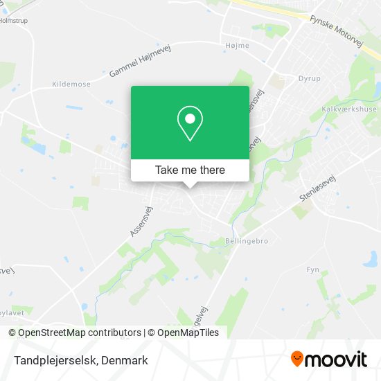 Tandplejerselsk map