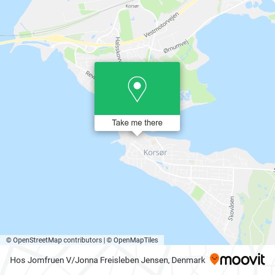 Hos Jomfruen V / Jonna Freisleben Jensen map