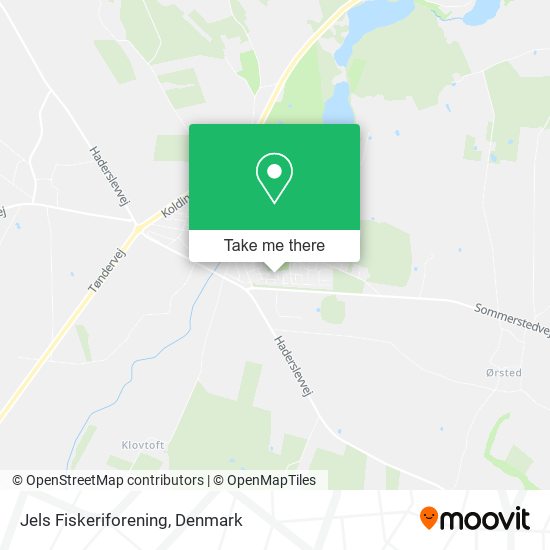 Jels Fiskeriforening map