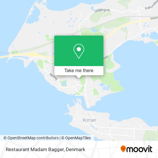 Restaurant Madam Bagger map