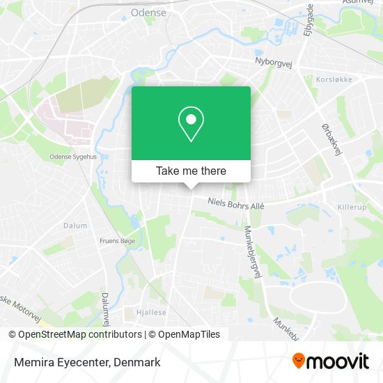 Memira Eyecenter map