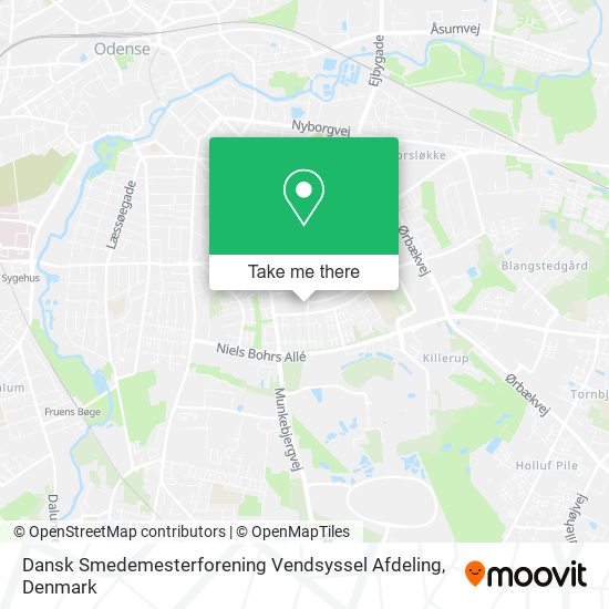 Dansk Smedemesterforening Vendsyssel Afdeling map