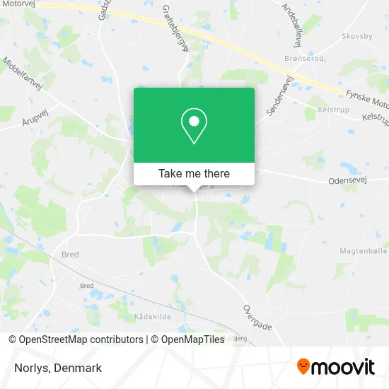 Norlys map