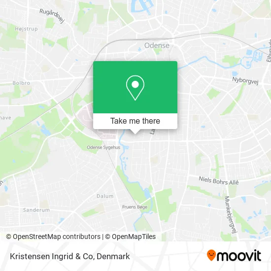 Kristensen Ingrid & Co map