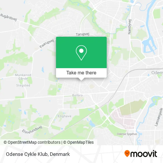 Odense Cykle Klub map