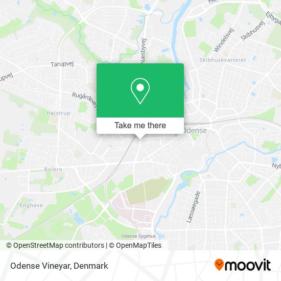 Odense Vineyar map