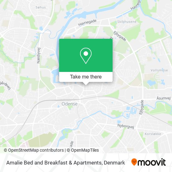 Amalie Bed and Breakfast & Apartments map