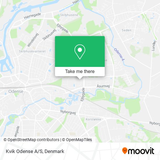 Kvik Odense A/S map