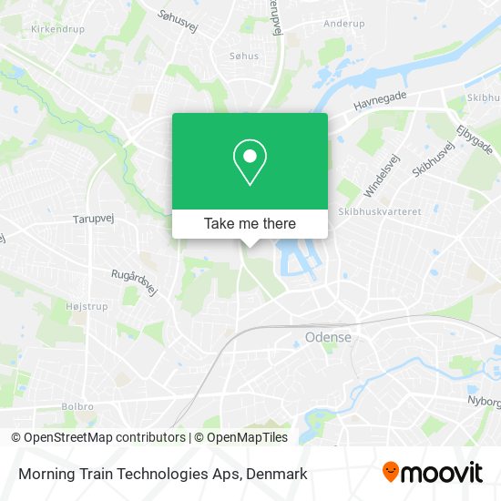 Morning Train Technologies Aps map