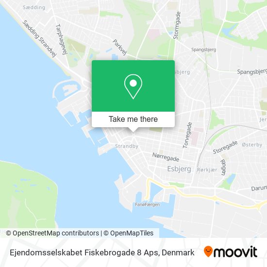 Ejendomsselskabet Fiskebrogade 8 Aps map
