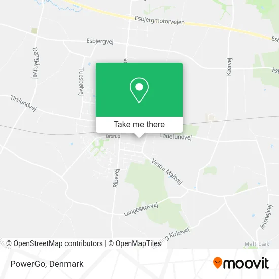 PowerGo map