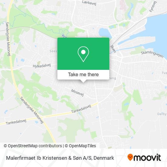 Malerfirmaet Ib Kristensen & Søn A / S map