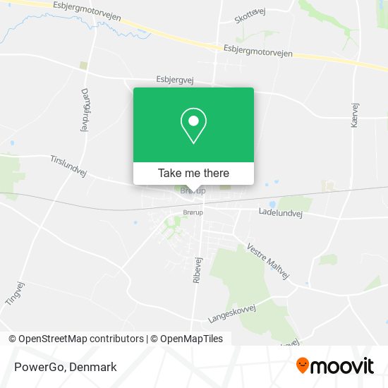 PowerGo map