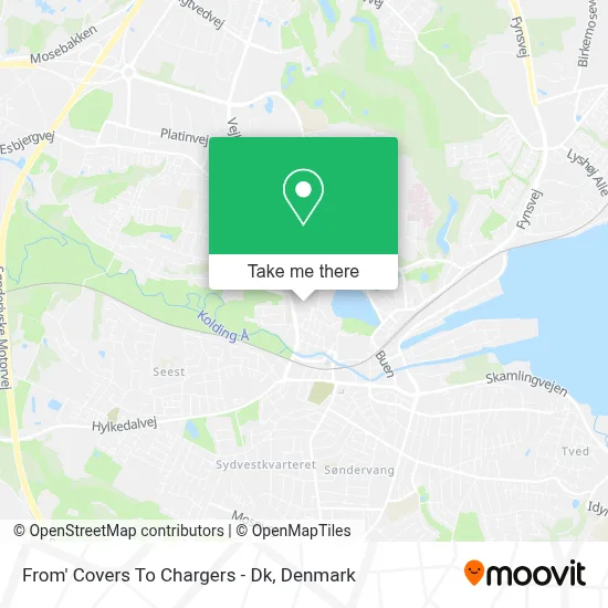 From' Covers To Chargers - Dk map