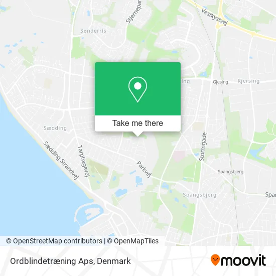 Ordblindetræning Aps map