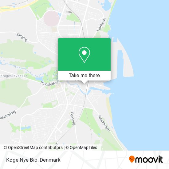 Køge Nye Bio map