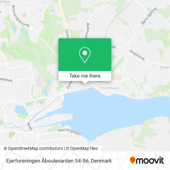 Ejerforeningen Åboulevarden 54-56 map