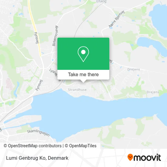 Lumi Genbrug Ko map