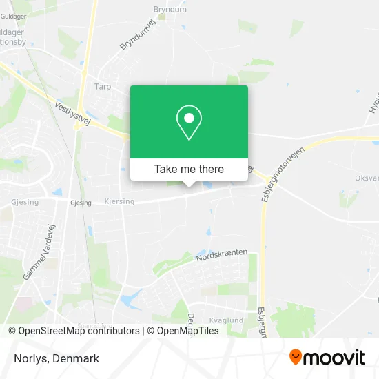 Norlys map