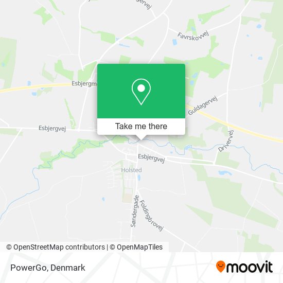 PowerGo map