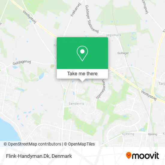 Flink-Handyman.Dk map