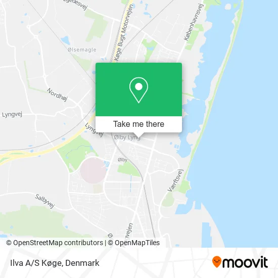 Ilva A/S Køge map
