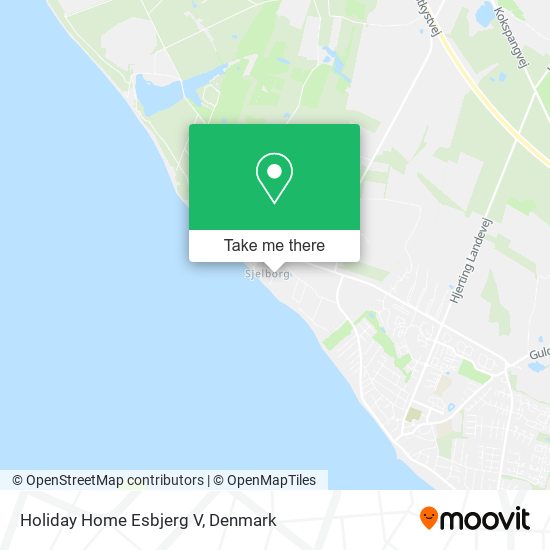 Holiday Home Esbjerg V map