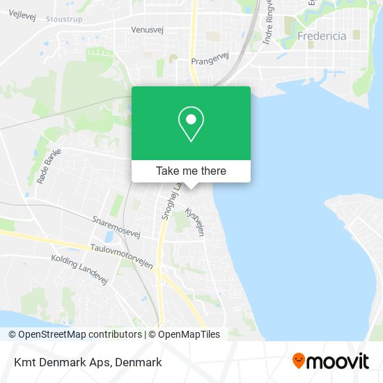 Kmt Denmark Aps map