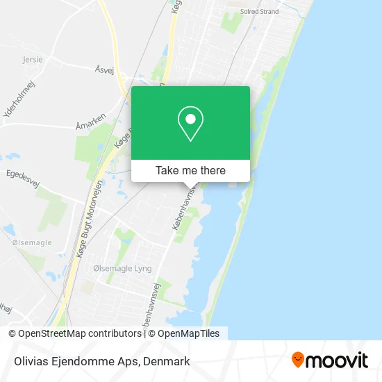Olivias Ejendomme Aps map