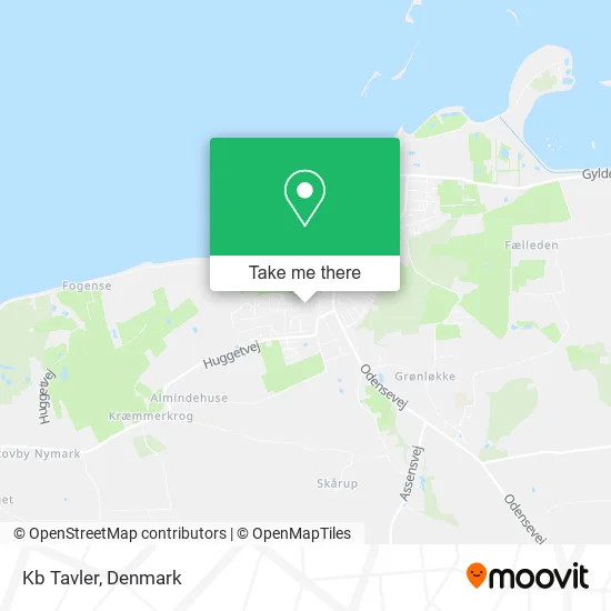 Kb Tavler map