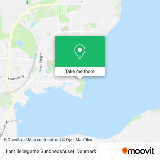 Familielægerne Sundhedshuset map