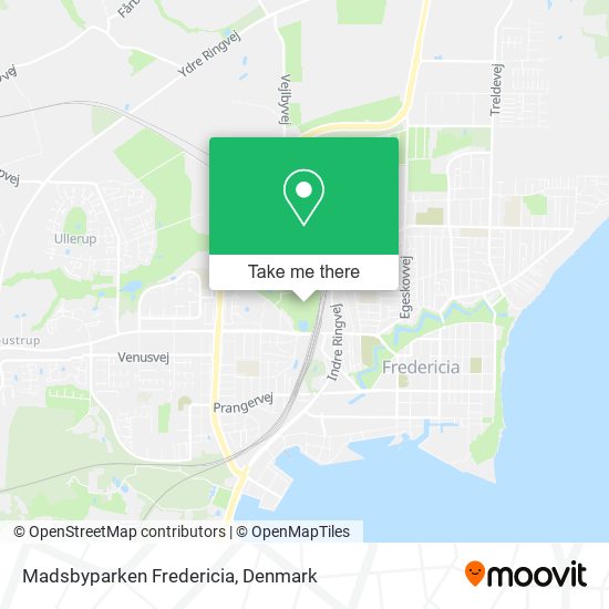 Madsbyparken Fredericia map