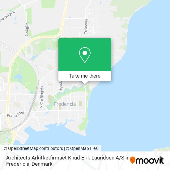 Architects Arkitketfirmaet Knud Erik Lauridsen A / S in Fredericia map