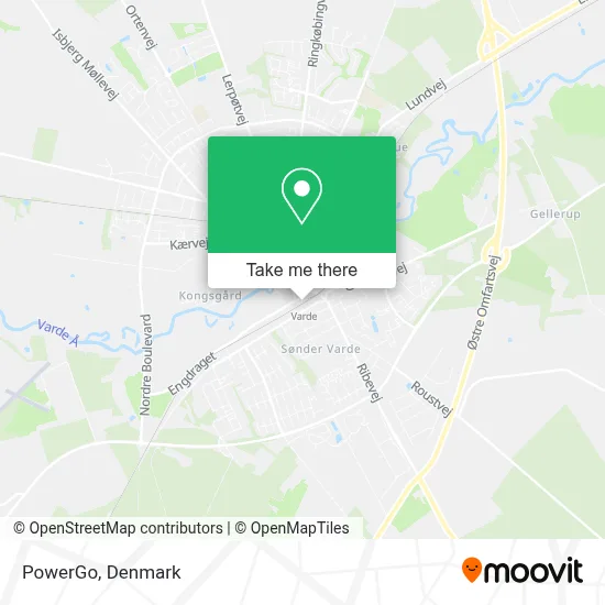 PowerGo map