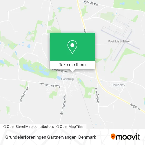 Grundejerforeningen Gartnervangen map