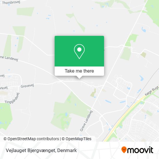 Vejlauget Bjergvænget map