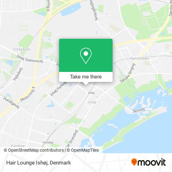 Hair Lounge Ishøj map