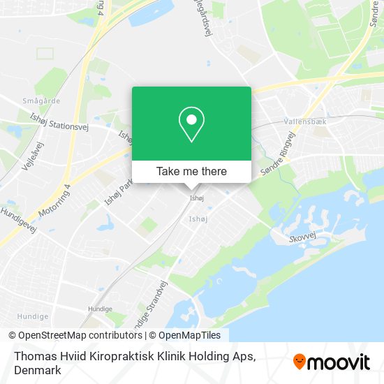 Thomas Hviid Kiropraktisk Klinik Holding Aps map