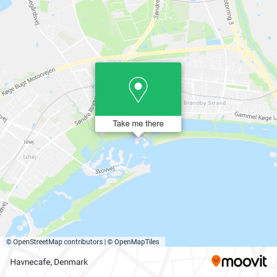 Havnecafe map