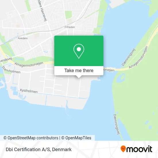 Dbi Certification A/S map