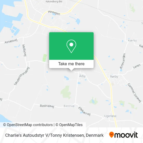 Charlie's Autoudstyr V / Tonny Kristensen map