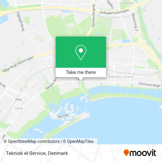 Teknisk el-Service map