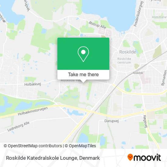 Roskilde Katedralskole Lounge map